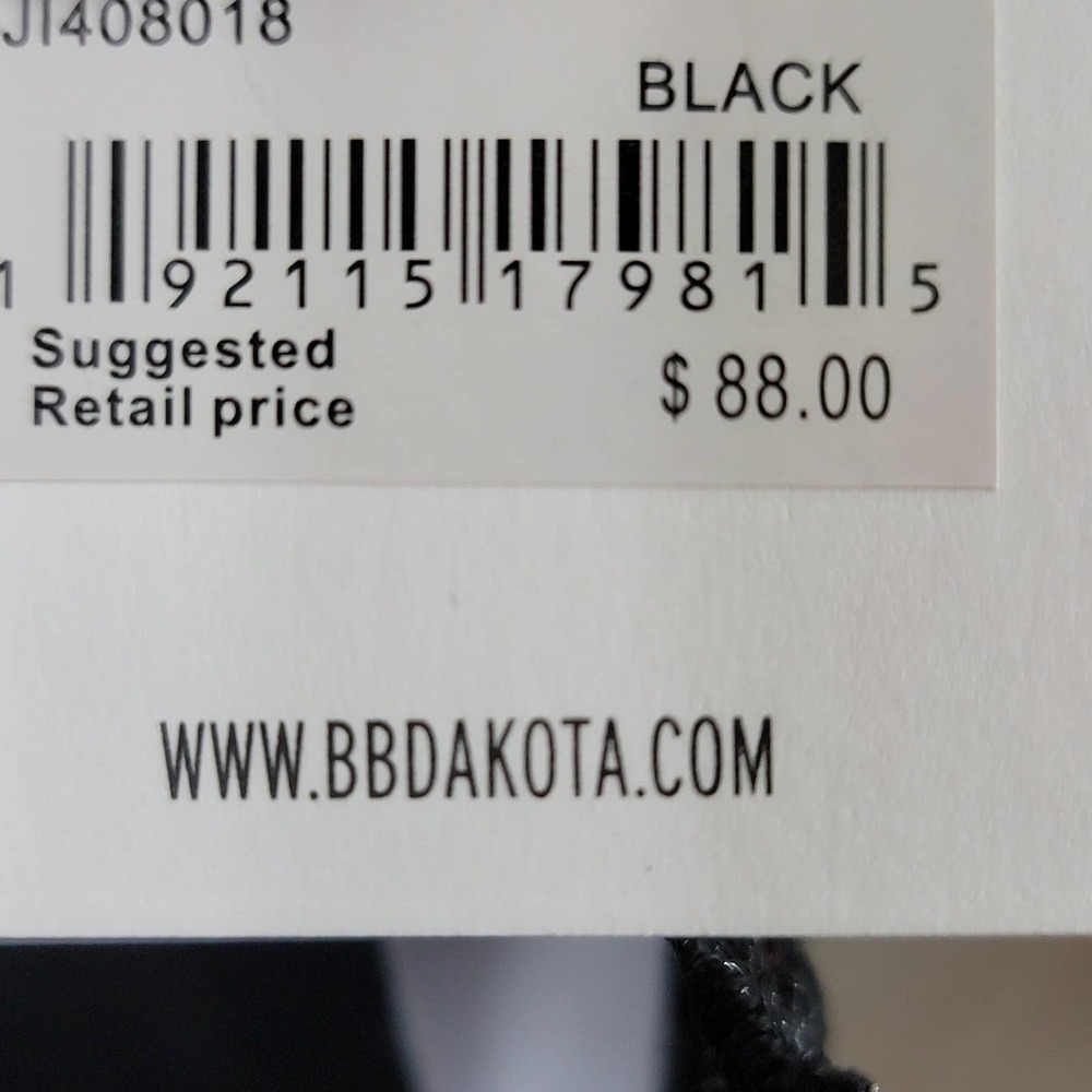JACK by BB Dakota Nothin to Mesh With Black Floral Embroidered Skater Dress NEW - Picture 7 of 10